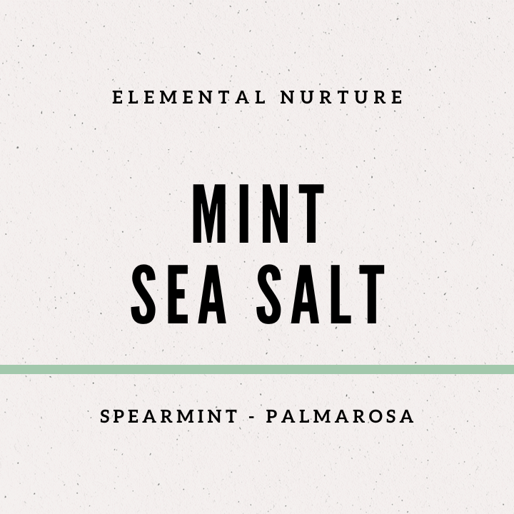 Mint Sea Salt Natural Handmade Soap is a refreshing, mineral-rich soap crafted with skin-loving ingredients and a cool, invigorating aroma. Our sea salt soaps are made in small batches using traditional soap-making methods. This luxurious spa bar provides a deep-cleansing, exfoliating experience while nourishing and revitalizing the skin.
Infused with a crisp, uplifting blend of spearmint, palmarosa, litsea cubeba, and petitgrain essential oils, this long-lasting soap offers a naturally energizing scent th