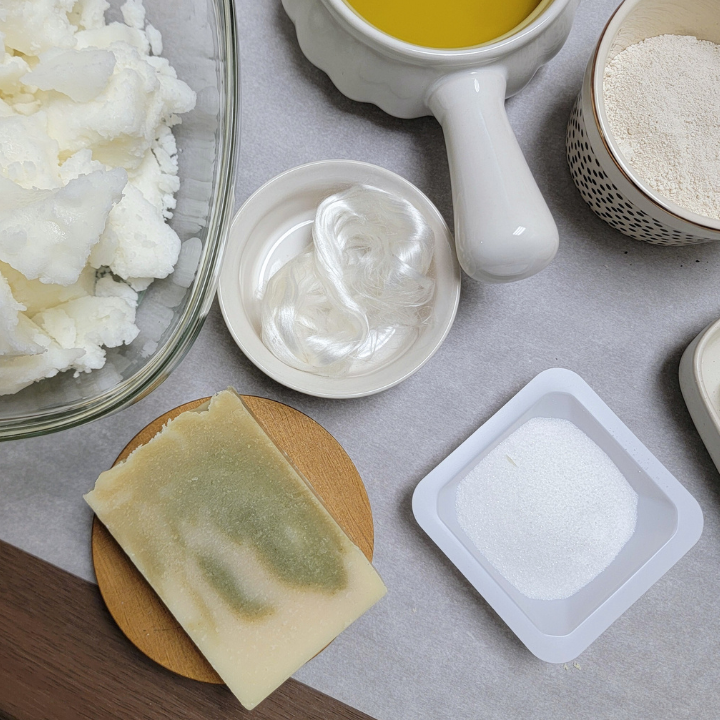 Pine Woods Natural Handmade Soap – Forest-Inspired & Skin-Nourishing
Immerse yourself in the calm of nature with Pine Woods Natural Handmade Soap, a luxurious bar infused with cedarwood, pine, and lemon essential oils for a grounding, refreshing scent. French green clay, annatto seed-infused oil, and indigo naturally color this soap while detoxifying and revitalizing the skin. Made with nourishing plant-based oils and butters, this small-batch artisanal soap gently cleanses without stripping moisture, leavi