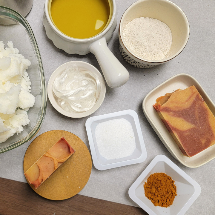 Antioxidant-Rich Turmeric Soap – Glowing & Healthy Skin
Experience the power of turmeric with Turmeric Apricity Handmade Soap, designed to revive dull skin and promote a radiant complexion. Infused with turmeric, Himalayan rhubarb root, and essential oils, this soap provides anti-inflammatory and antimicrobial benefits while gently detoxifying with kaolin and Brazilian red clays. Its warm, citrusy-spice aroma awakens the senses, making each shower a luxurious ritual.